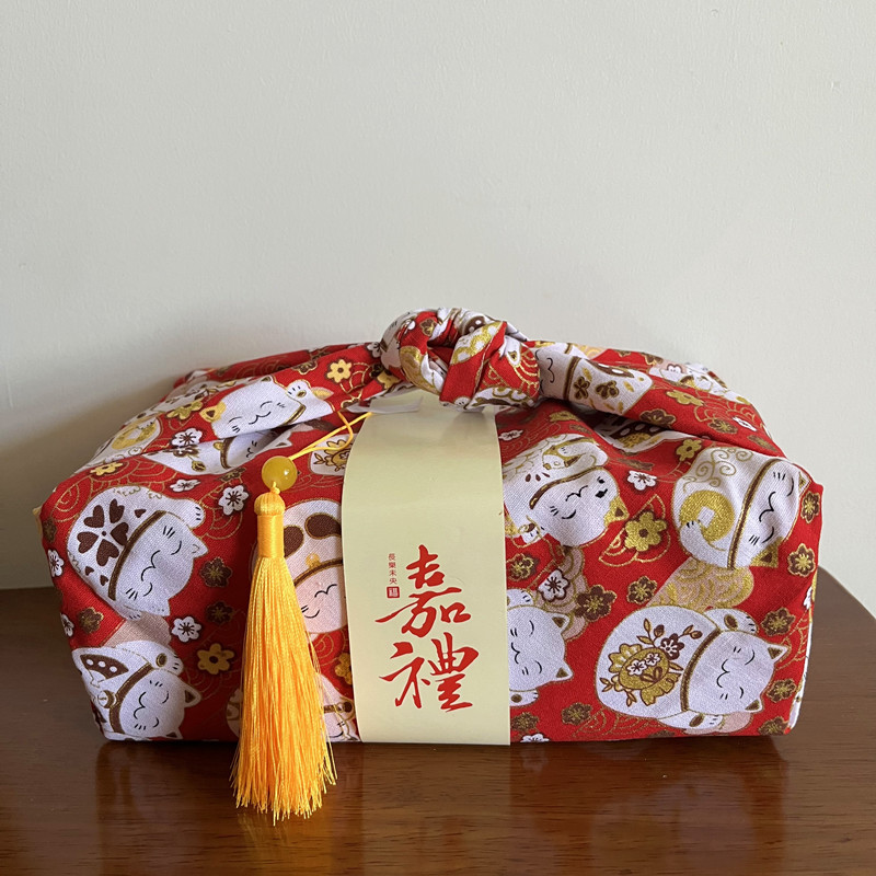 Furoshiki Wrap Cloth - Japanse Stijl Lunchbox Bento Verpakking Doek