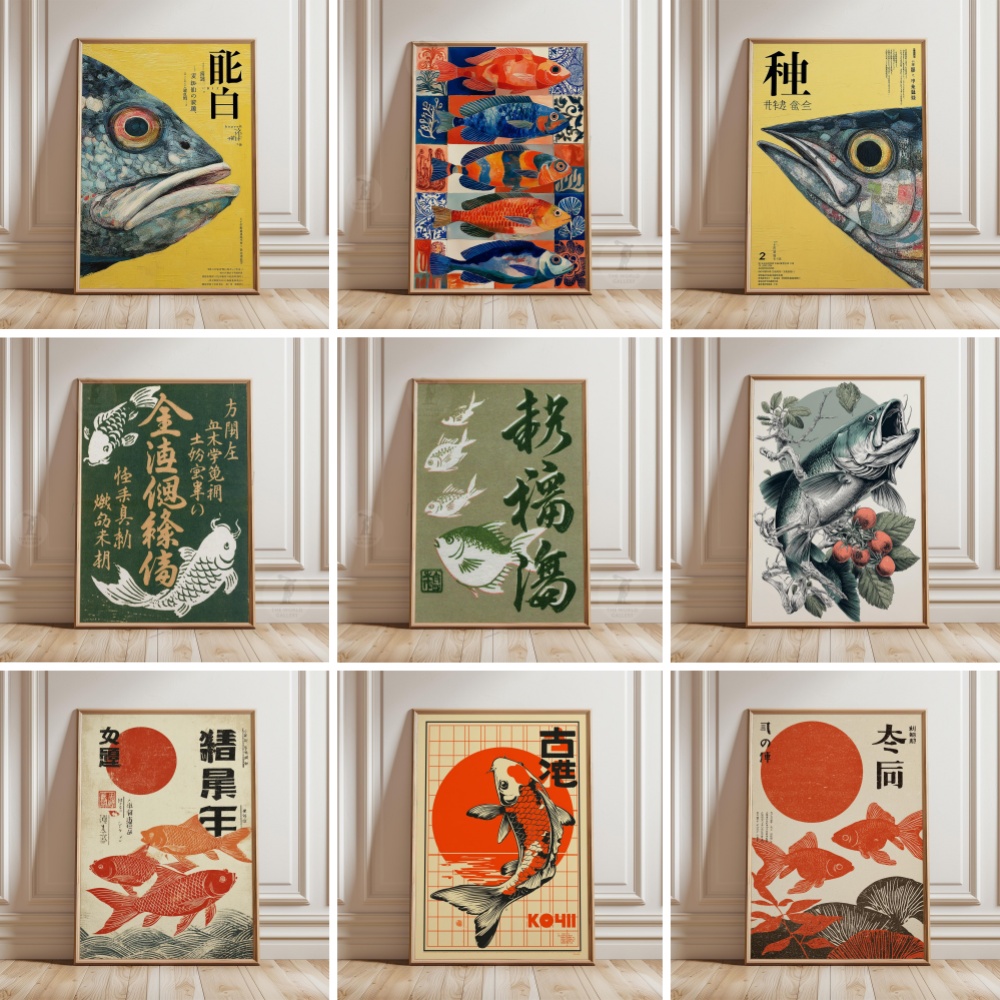 Gouden Vis Poster Japanse Koi  - Japanese Zen Lifestyle recensie en prijs