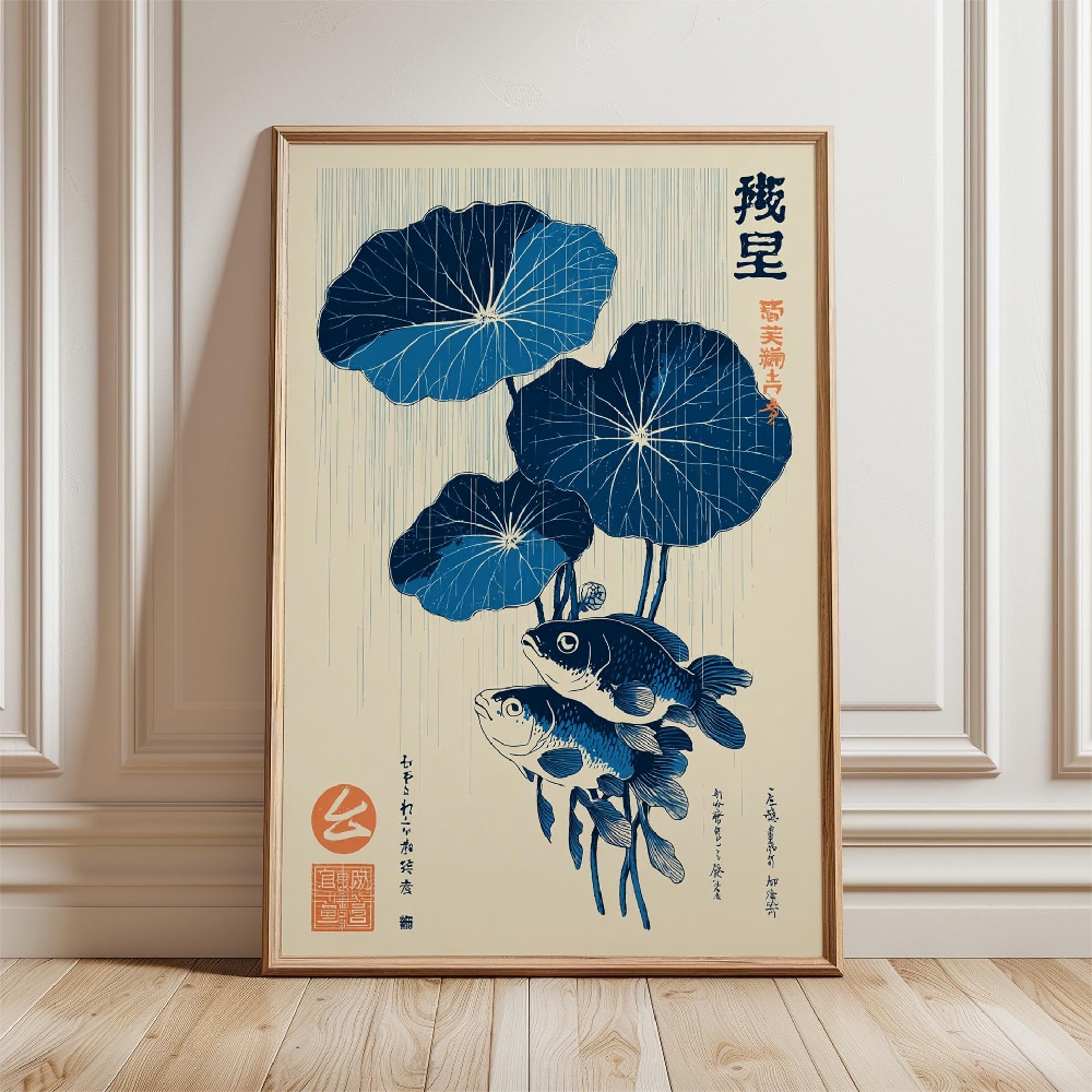 Gouden Vis Poster Japanse Koi  - Japanese Zen Lifestyle recensie en prijs