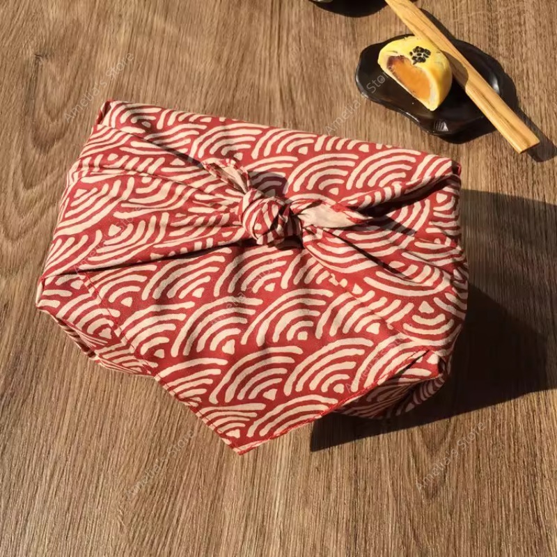 Japanse stijl Furoshiki inpakd - Furoshiki Wrap Cloth recensie en prijs