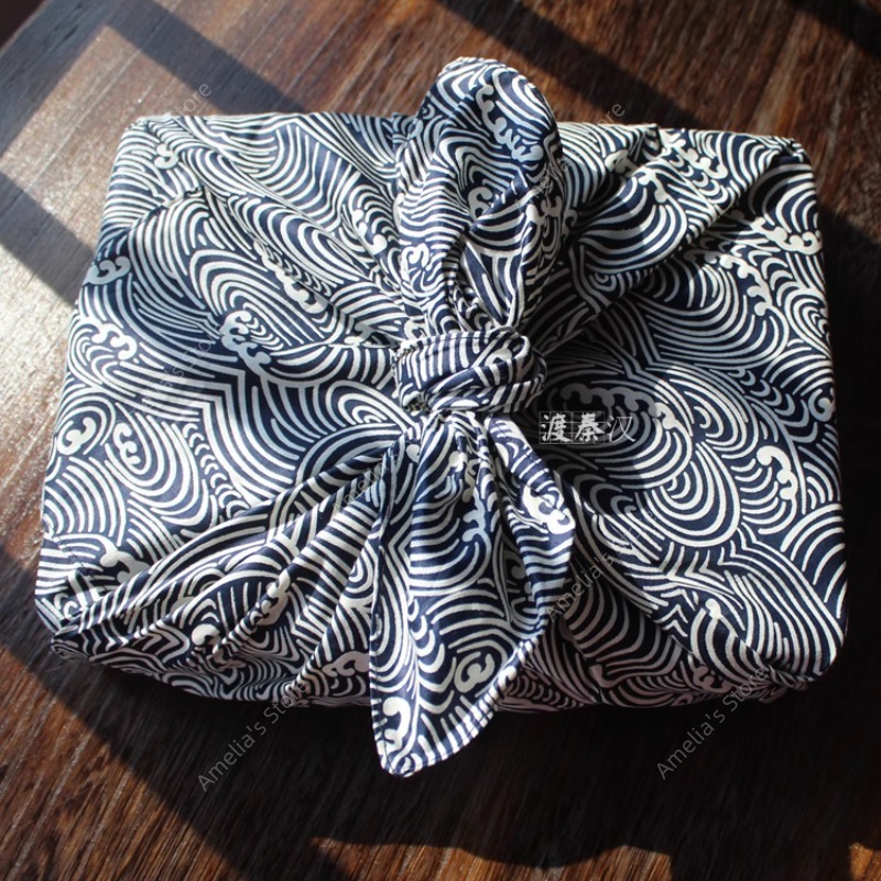 Japanse stijl Furoshiki inpakd - Furoshiki Wrap Cloth recensie en prijs